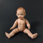 Малышка от Schildkrot. Антикварная Целлулоидная Кукла 40s - 50s. Made in Germany