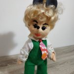 Редкая необычная винтажная кукла Мышка из войлока 60-70-ые гг прошлого века