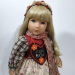 Sophie от Kathe Kruse. Винтажная Немецкая Виниловая Кукла. Circa 1990-х