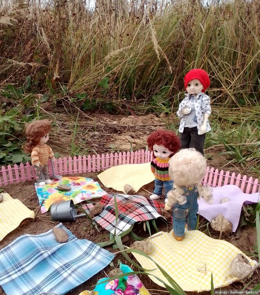 Рассказ о том, как девчонки бабушку напугали