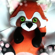 Красный енот