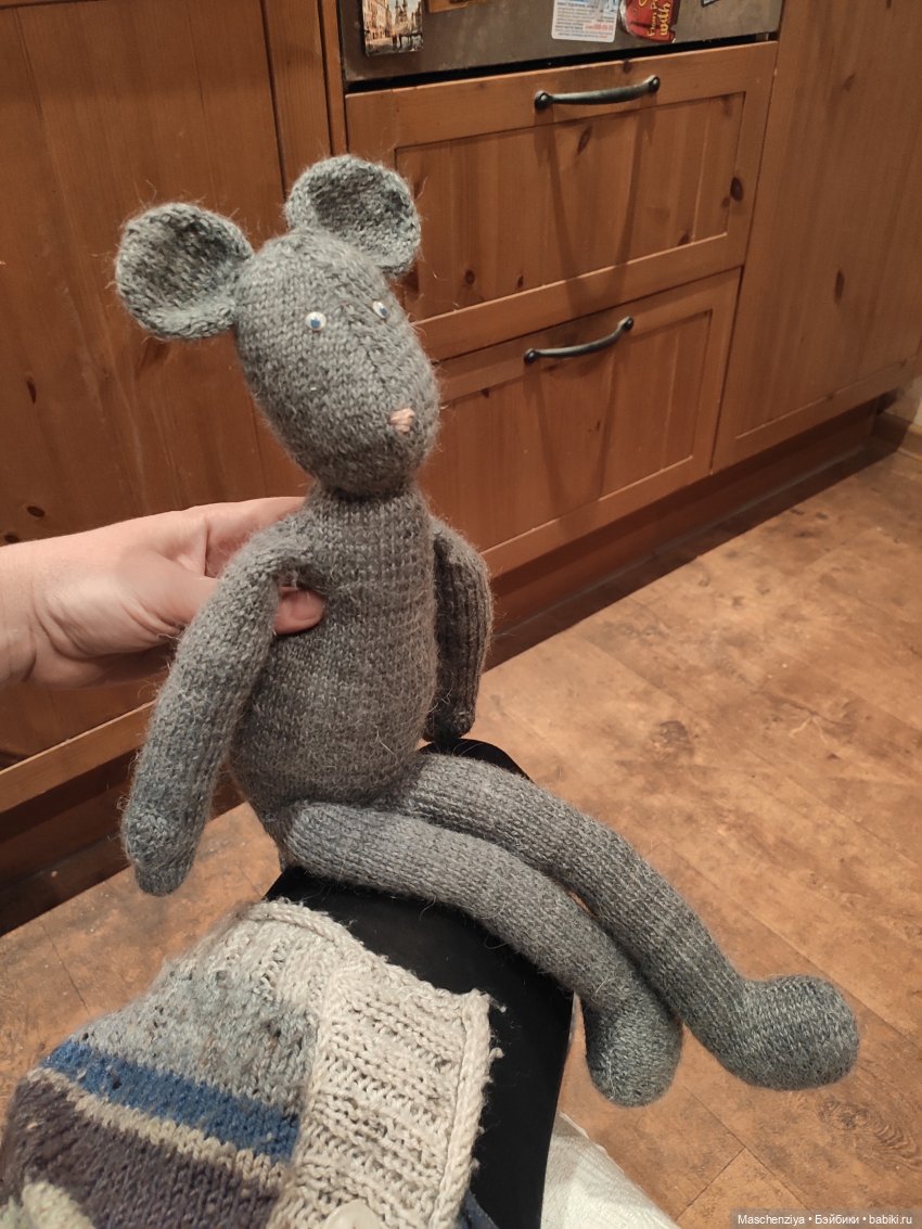 Моя пробная вязаная мышь | Бэйбики Моя пробная вязаная мышь — Другие хобби и увлечения: сад (фото 5)