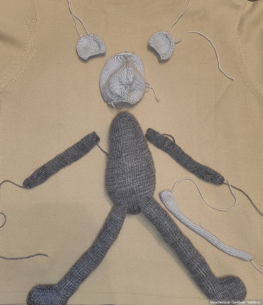 Моя пробная вязаная мышь | Бэйбики Моя пробная вязаная мышь — Другие хобби и увлечения: сад (фото 3)