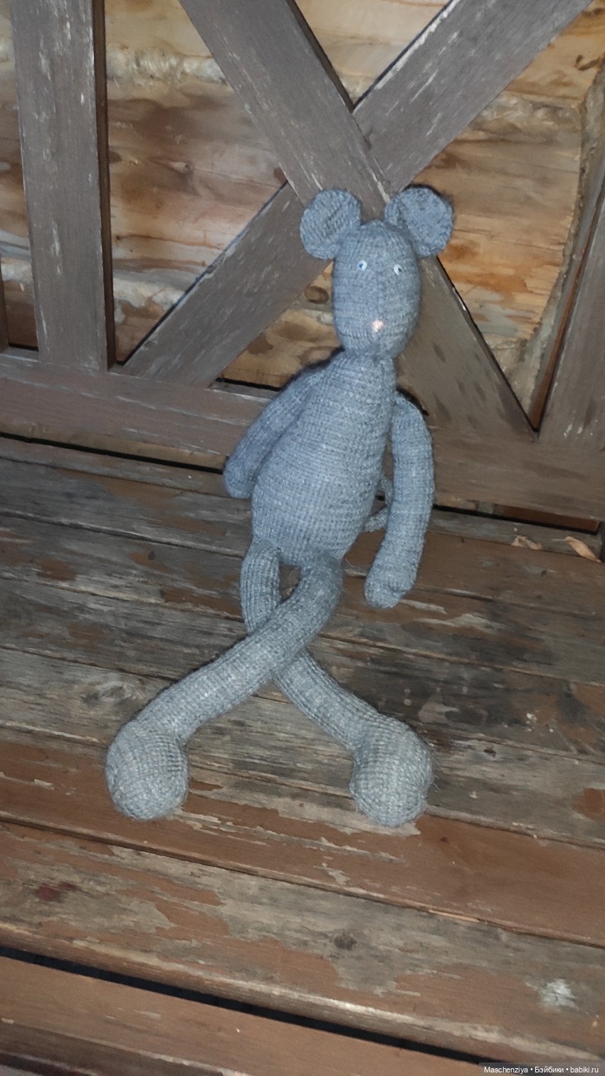 Моя пробная вязаная мышь | Бэйбики Моя пробная вязаная мышь — Другие хобби и увлечения: сад (фото 6)