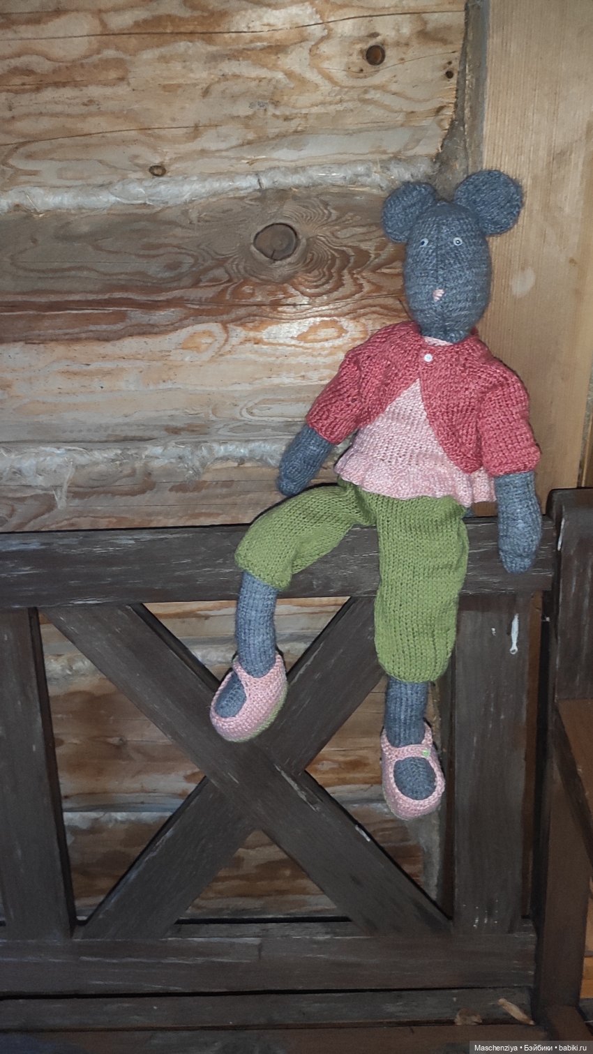 Моя пробная вязаная мышь | Бэйбики Моя пробная вязаная мышь — Другие хобби и увлечения: сад (фото 8)