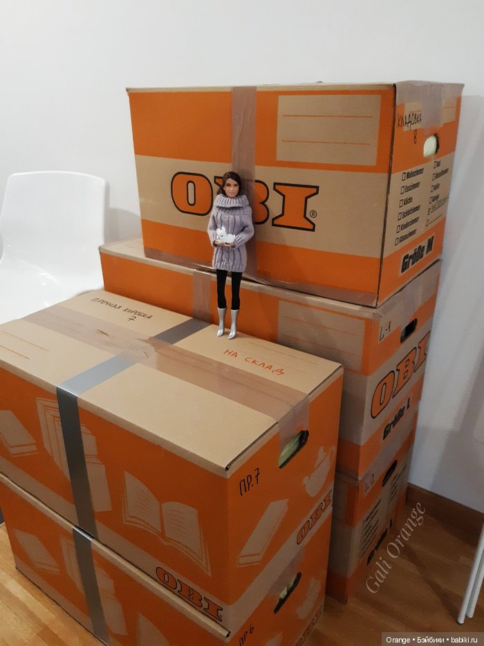 Переезд. Что на это время делать с куклами