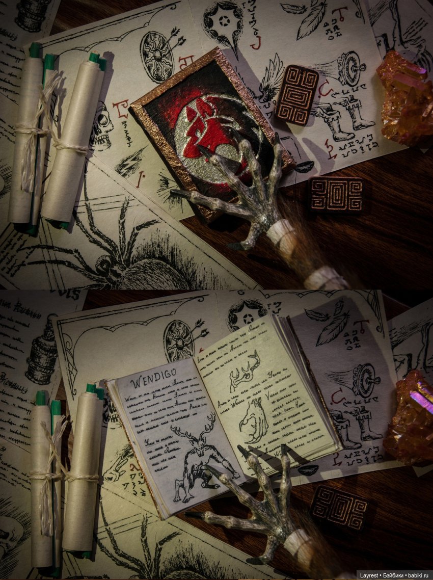 Татуировки разной сложности, по индивидуальному эскизу и по фото. Изготовление магических книг и атрибутики на заказ - Layrest