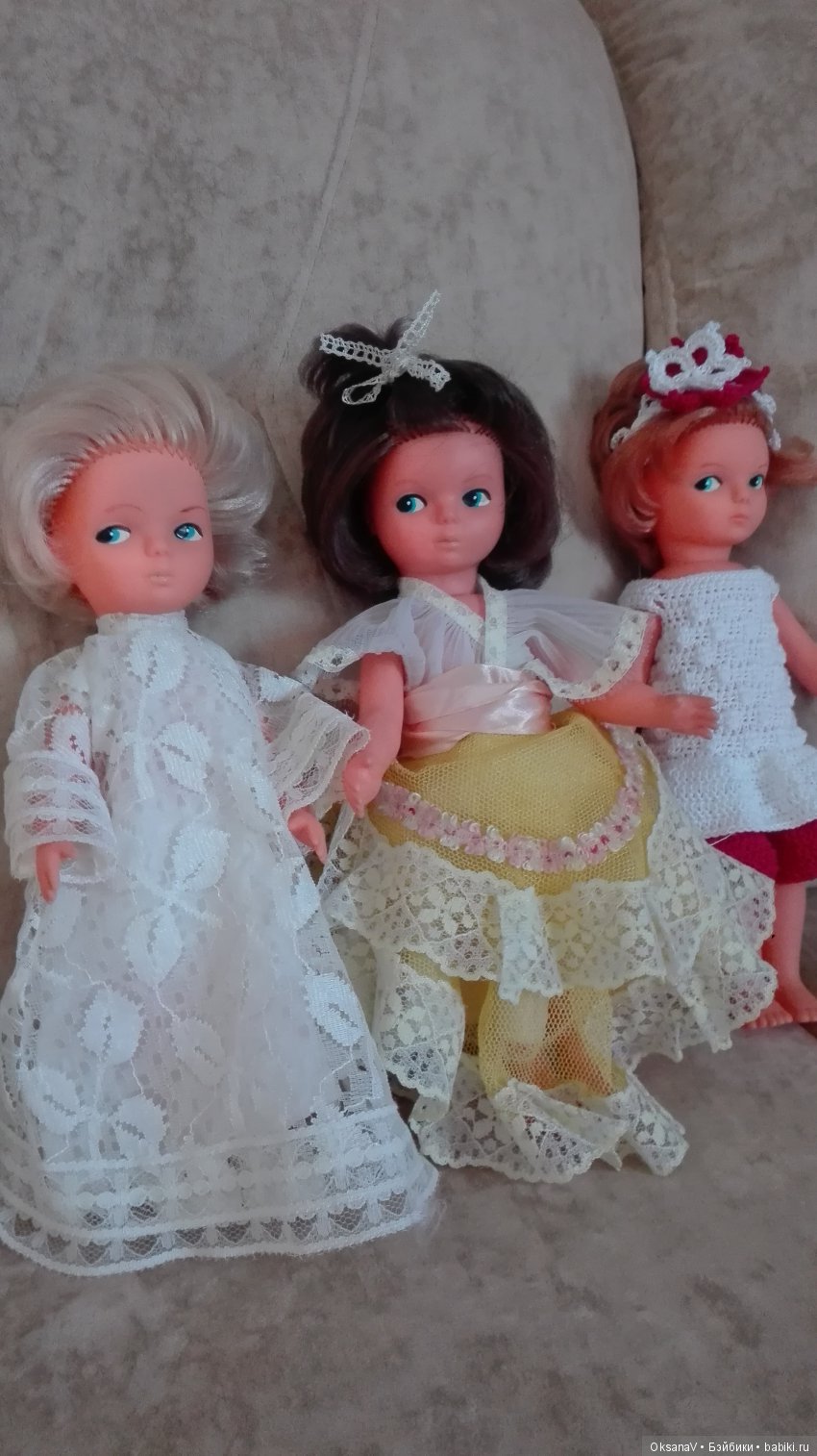 Три сестры — Винтажные куклы ГДР (Немки): Бигги