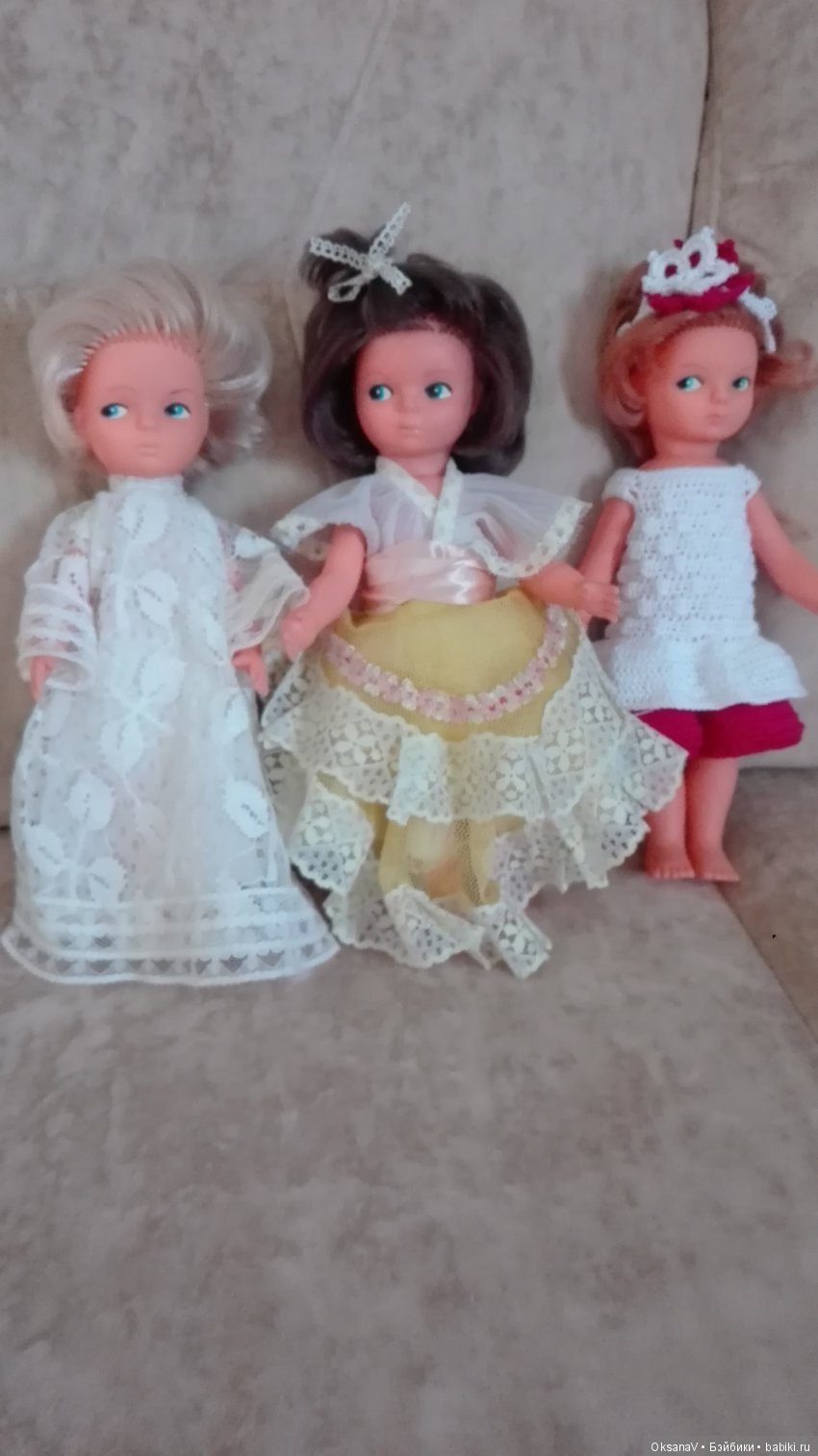 Три сестры — Винтажные куклы ГДР (Немки): Бигги
