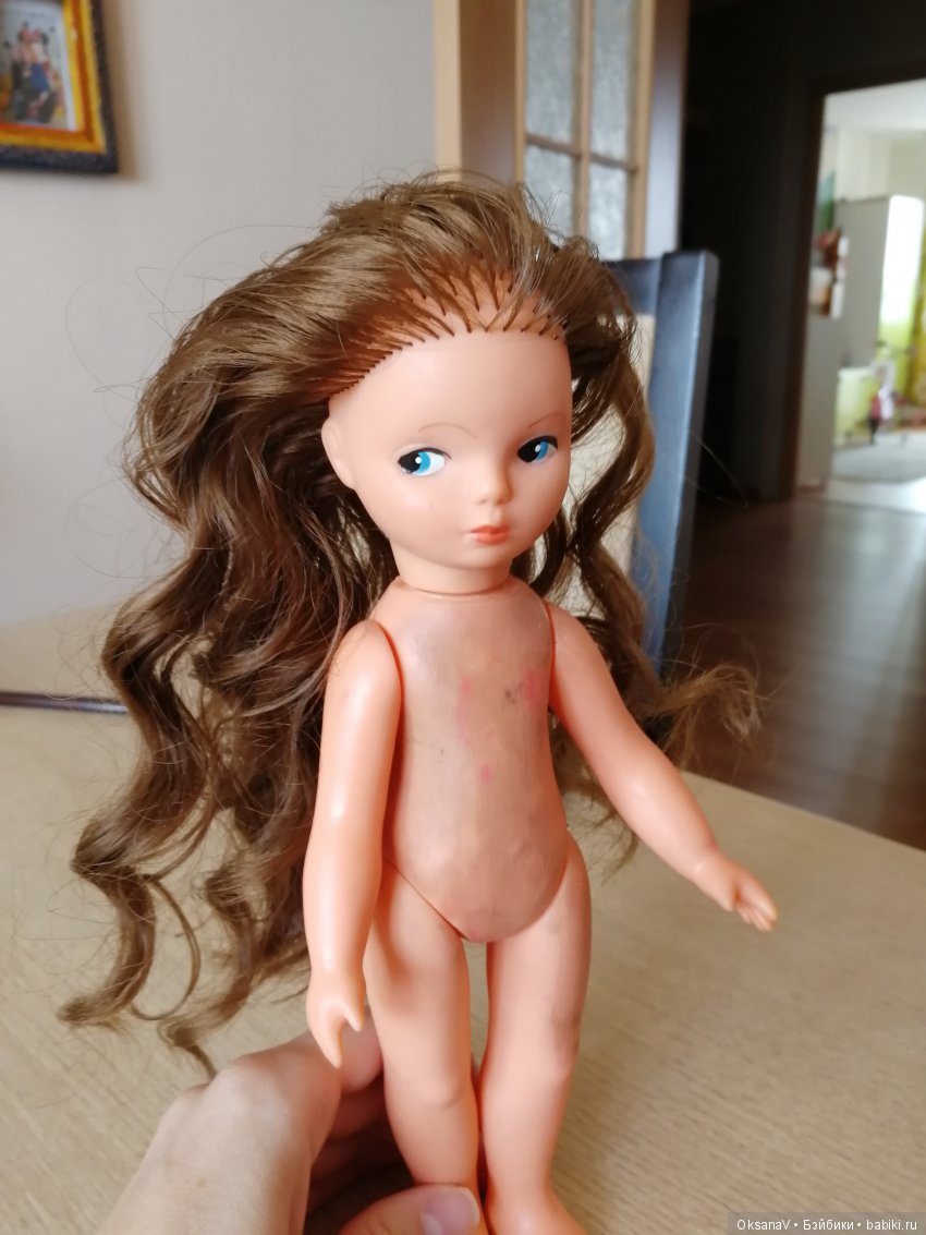 Я это сделала — Ремонт кукол СССР и ГДР (немок): чернота