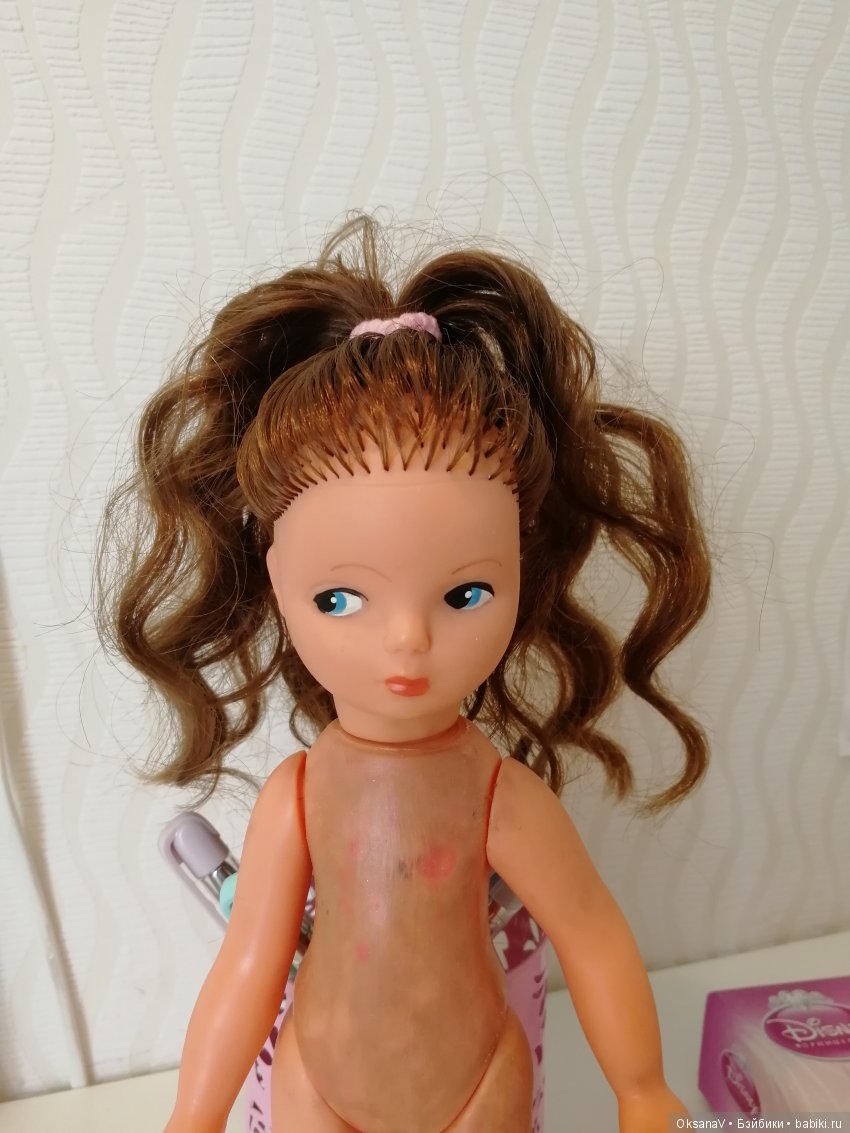 Я это сделала — Ремонт кукол СССР и ГДР (немок): чернота