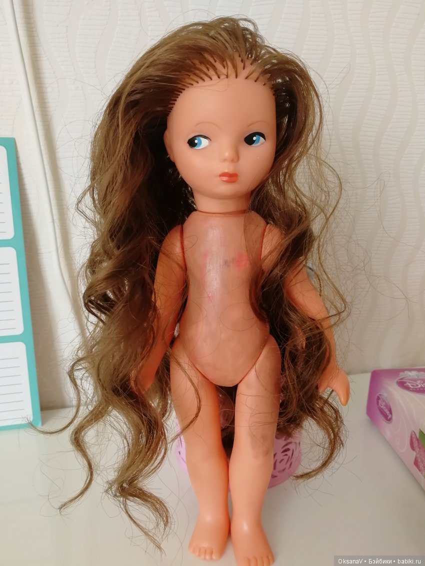 Я это сделала — Ремонт кукол СССР и ГДР (немок): чернота