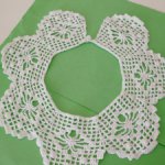 Воротничок для больших кукол