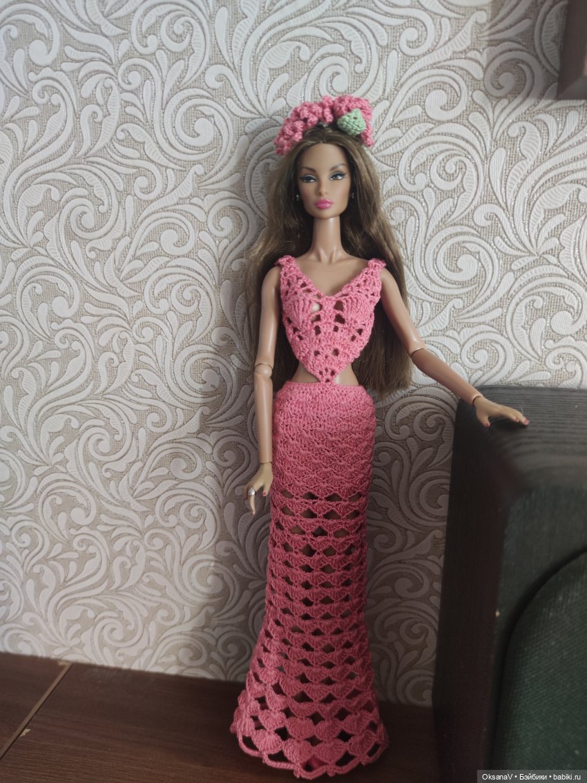 Платье для нимфы — Одежда и обувь для кукол своими руками: фото