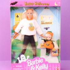 Барби 90-х Happy Halloween Barbie & Kelly 1996