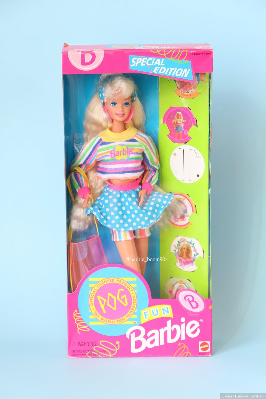 Pog Fun Barbie Barbie 381561