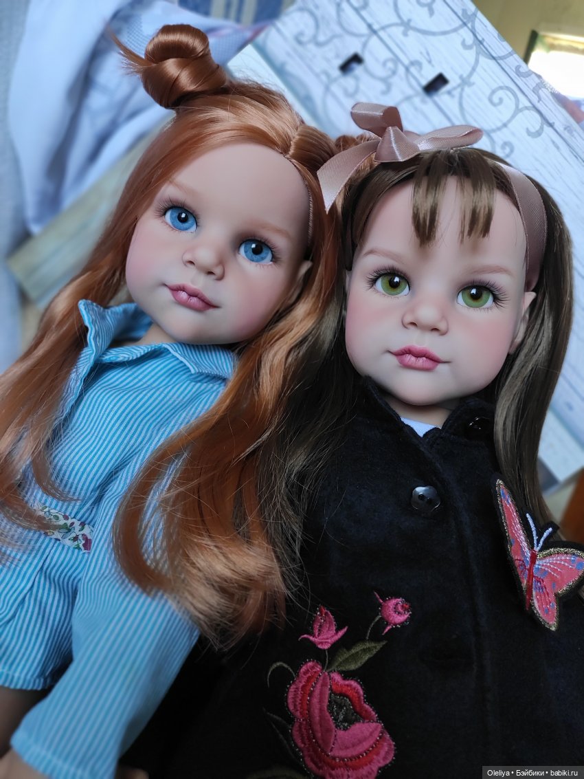 OleliyaDolls — Роспись кукол Paola Reina, Gotz и м