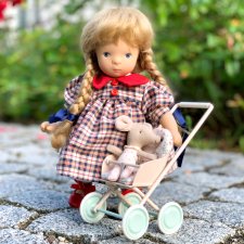 Металическая коляска для кукол - доставка в цене