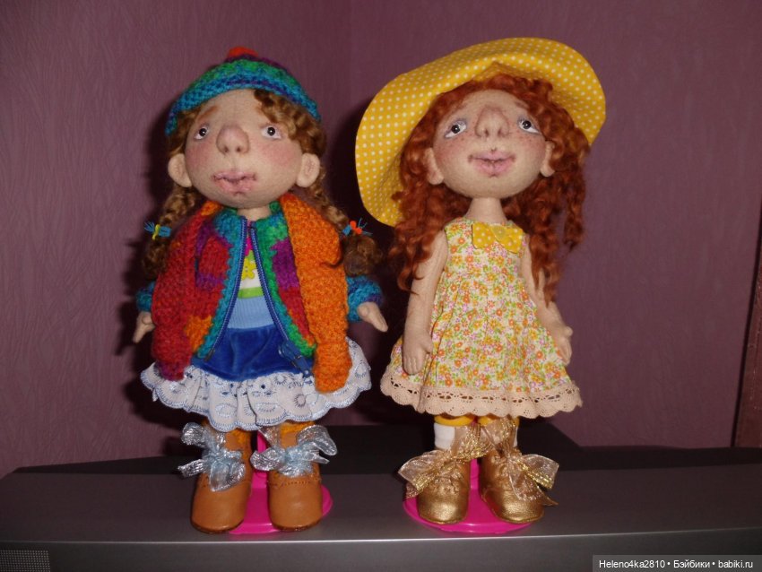 Мои текстильные девочки | Бэйбики Мои текстильные девочки — Авторские текстильные куклы: Вальдорфские (фото 7)