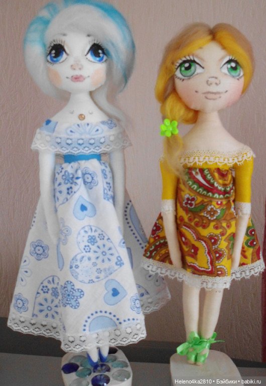 Мои текстильные девочки | Бэйбики Мои текстильные девочки — Авторские текстильные куклы: Вальдорфские