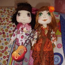 Мои текстильные девочки | Бэйбики Мои текстильные девочки — Авторские текстильные куклы: Вальдорфские (фото 3)