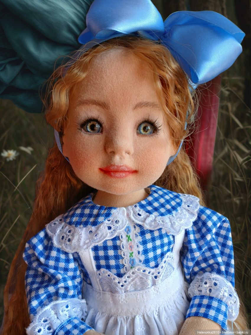 Моя текстильная Алиса — Авторские текстильные куклы: Вальдорфские