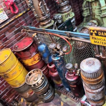 Индустриальная диорама от Cosmozoico