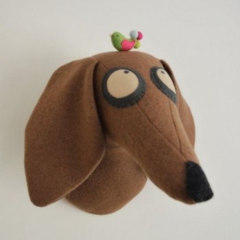 Бюст собаки с выкройкой