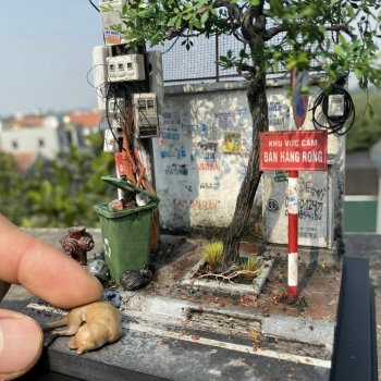 Миниатюрная диорама - Cường Nguyễn Mca