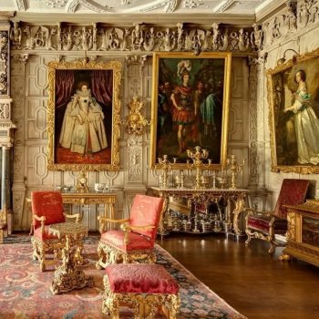 Бальный зал Knole House в миниатюре: королевская роскошь в деталях