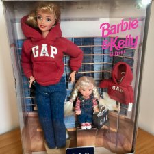 Gap! Barbie and Kelly gift set