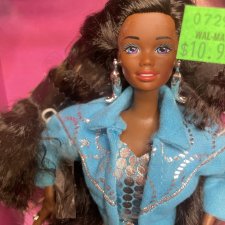 Красотка стиле Вестерн/ Christie Western Stampin Barbie