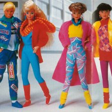 Частичные наборы одежды для Барби из серии United Colors of Benetton