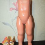 Тело для куклы ГДР Бигги или Сонни ростом 50 см