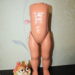 Тело для куклы ГДР Бигги или Сонни ростом 50 см с механизмом "хождения".