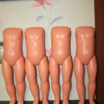 Тело для куклы ГДР Бигги или Сонни ростом 60 см