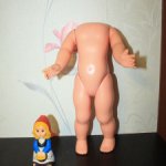 Кукла ГДР. Тело для куклы ГДР