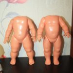 Тела для кукол ГДР  ростом 30-32 см