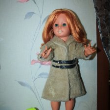 Кукла ГДР Шубка для кукол ГДР