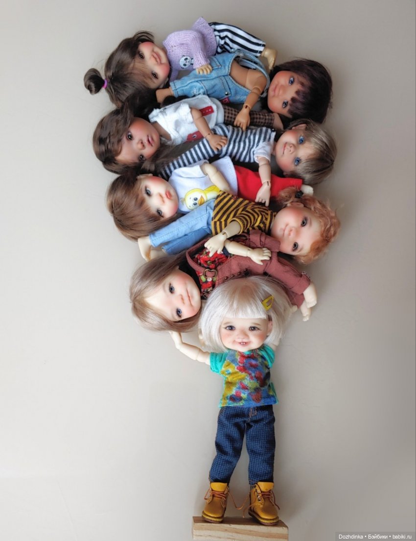 Фотоотчет по зиме | Бэйбики Фотоотчет по зиме — Куклы Meadow dolls (Медовушки): BJD (БЖД) (фото 5)