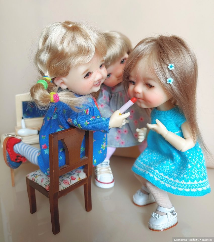 Фотоотчет по зиме | Бэйбики Фотоотчет по зиме — Куклы Meadow dolls (Медовушки): BJD (БЖД) (фото 4)