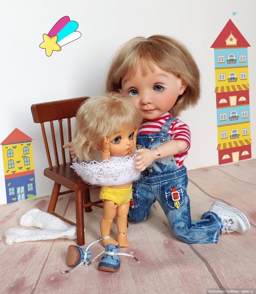 Фотоотчет по зиме | Бэйбики Фотоотчет по зиме — Куклы Meadow dolls (Медовушки): BJD (БЖД)