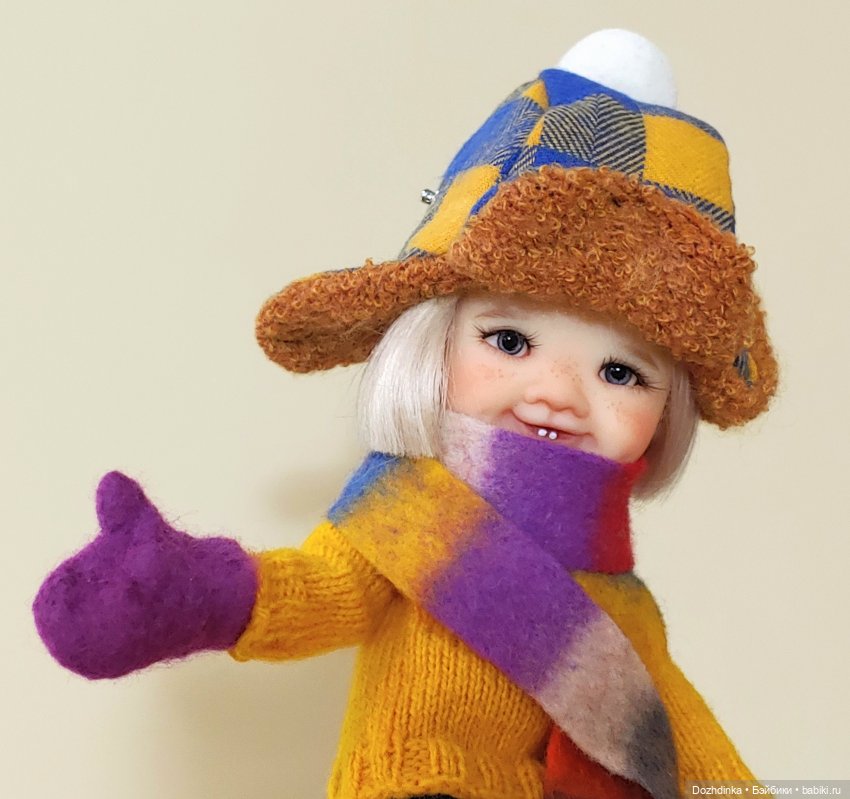 Фотоотчет по зиме | Бэйбики Фотоотчет по зиме — Куклы Meadow dolls (Медовушки): BJD (БЖД)