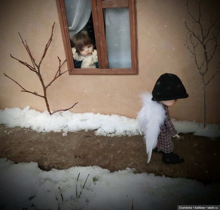Фотоотчет по зиме | Бэйбики Фотоотчет по зиме — Куклы Meadow dolls (Медовушки): BJD (БЖД)