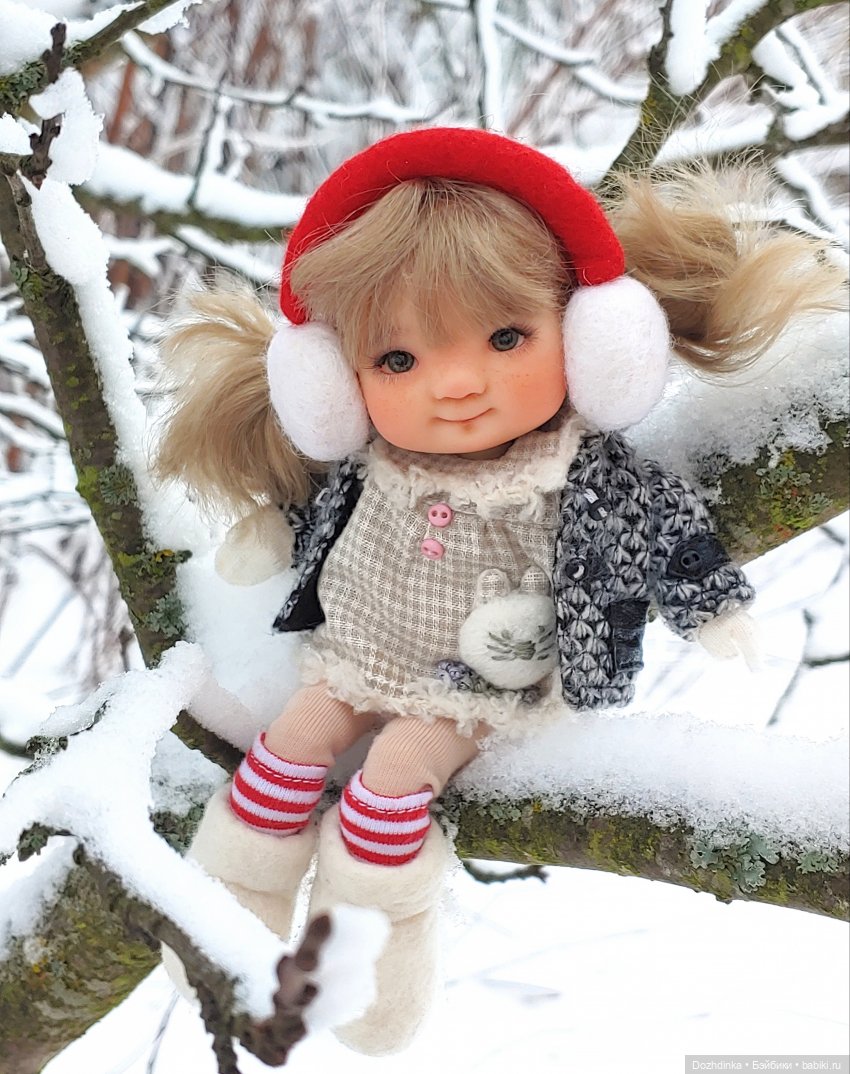 Фотоотчет по зиме | Бэйбики Фотоотчет по зиме — Куклы Meadow dolls (Медовушки): BJD (БЖД)