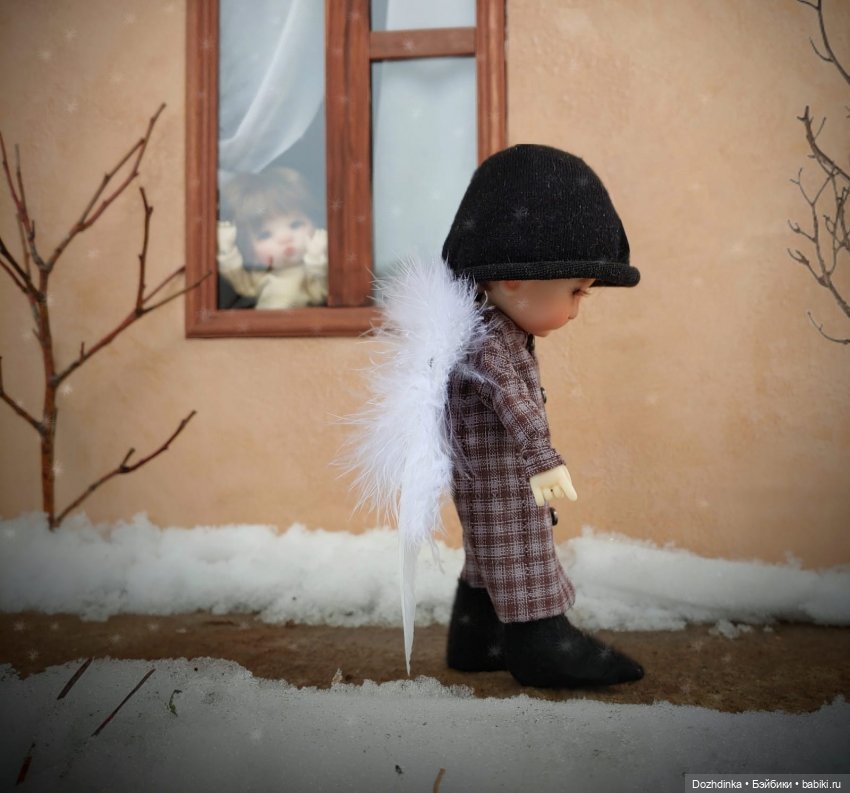 Фотоотчет по зиме | Бэйбики Фотоотчет по зиме — Куклы Meadow dolls (Медовушки): BJD (БЖД)