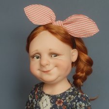 Чудесная тётушка. Кукла на каркасном теле