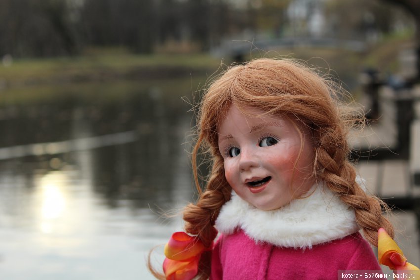 Моя Пеппи, авторская кукла из папье-маше (фото 6)