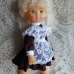 Кукла СССР Казанская редкая на резинках