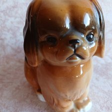 Фарфоровая статуэтка Пекинес ЛФЗ